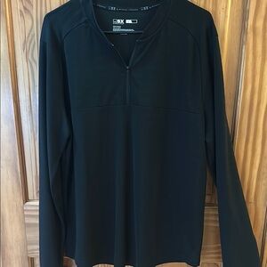 Black Long Sleeve Athletic Top